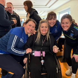 Catriona McGahan. One slip, and now in a wheelchair. Authentic positivity