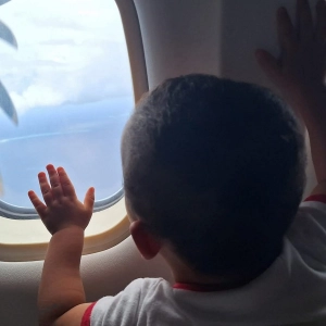 Flying with kids: Cabin chaos
