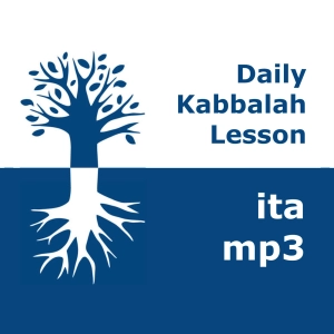 Kabbalah: Lezioni del giorno | mp3 #kab_ita