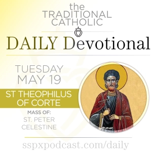 May 19 – S Peter Celestine / S Theophilus of Corte