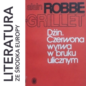 Alain Robbe-Grillet 🇫🇷 DŻIN. CZERWONA WYRWA W BRUKU ULICZNYM (1981)