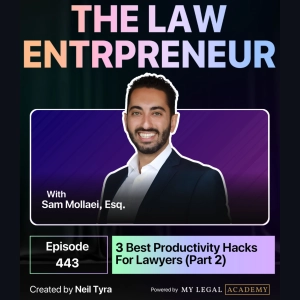 443. 3 Best Productivity Hacks For Lawyers (Part 2)