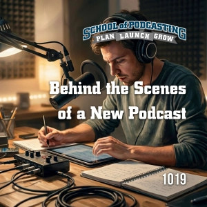 Behind the Scenes of My New Podcast
