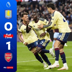 Saka earns win for the Gunners as they begin title defence with back-to-back victories