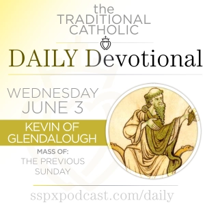 Jun 3 – Feria / S Kevin of Glendalough