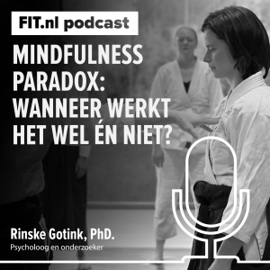 #278: Mindfulness paradox: wanneer werkt het wel én niet? - Psycholoog en onderzoeker Rinske Gotink, PhD.