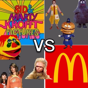 McDonald's Vs Sid and Marty Kroft  (Burger Wars Kickoff)