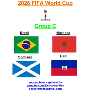 2026 FIFA World Cup - Group C – Brazil, Morocco, Scotland, Haiti