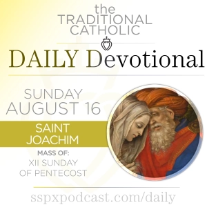 Aug 16 – XII Sun of Pentecost / S Joachim