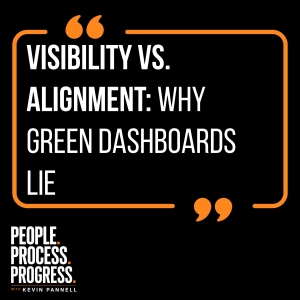 Visibility vs. Alignment: Why Green Dashboards Lie