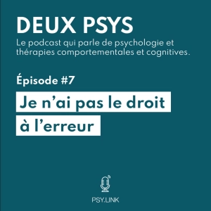 #7 Je n'ai pas le droit à l'erreur