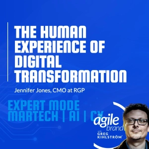 RGP Chief Strategy & Experience Officer Jennifer Jones on the human experience of digital transformation