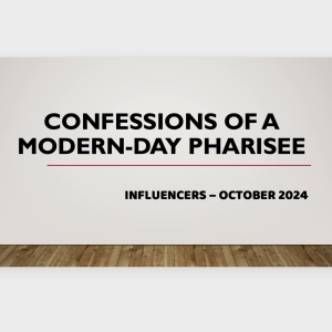 Episode 180: Confessions of a Modern-Day Pharisee