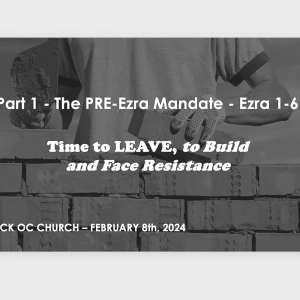Episode 188: The PRE-Ezra Mandate - Ezra 1-6