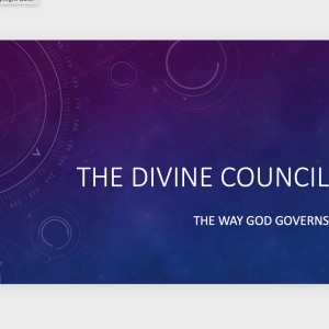 Episode 195: The Divine Council - the Way God Governs