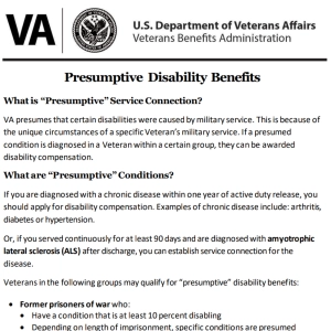 Episode 502: VA Presumptives and happy holidays