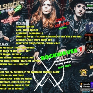 Episode 238: Halshack Rock Special (ROCKWAVES 7)-- July 2025 (podcast relese) -- new rock-numetal-heavy metal--- bonus rock show