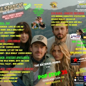 Episode 240: Halshack ep 35 (SHACKNATION 18- New Waves 3)---POP STOP 35 ---MXTR-FM--- July 23, 2025--New Reverbnation campaign show and random new tracks