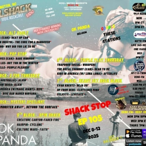 Episode 284: Halshack ep 105--SHACKSTOP-- Dec 8-12, 2025-- (KERB- KTWINS- MXTRFM- ZENOFM) --90 min weekly show--Find everything at Halshack com