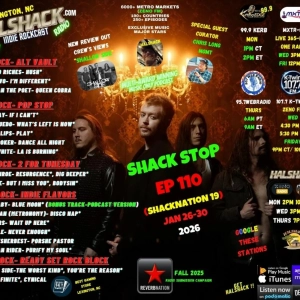 Episode 298: Halshack ep 110- SHACKSTOP--- (SHACKNATION 19)-- Jan 26-30, 2026-- (KERB- KTWINS- MXTRFM- ZENOFM) --90 min weekly show--Find everything at Halshack com