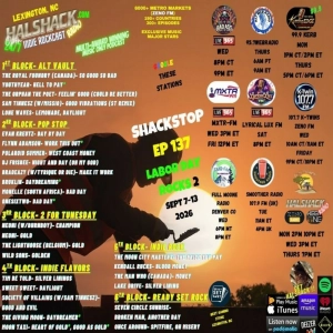 Episode 338: Halshack ep 137 (SHACKSTOP) ---Sep 7-Sep 13, 2026--- (LABOR DAY ROCKS 2)-- (Labor Day theme show- mixed)--- (KERB-MXTRFM- all stations version) --120 min weekly show--Find everything at Halshack com
