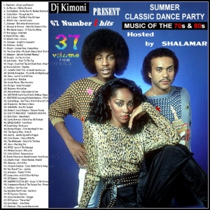 Dj Kimoni JUST CLASSIC FUNK,  DANCE  & RnB (70's 80's) Hosted by Shalamar Vol. 36 (1 DVD) 7-9-15