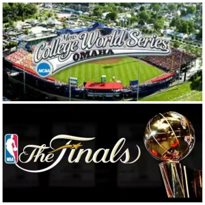 NBA  Finals and College World Series Podcast with Mr. Sportsopedia and Natalie Hicks