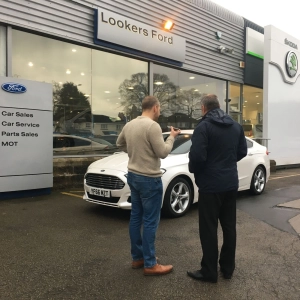 Test Driving at Lookers with Christopher Dean