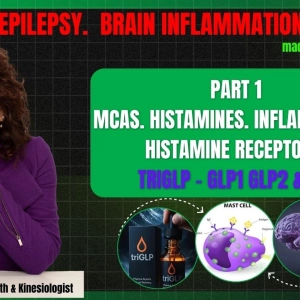405: Epilepsy & Seizures - Part 1 - Brain connections, MCAS, Histamines and the GLP1 GLP2 and GIP system!