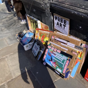 The Camden Market Free Art Man 14th March 2026