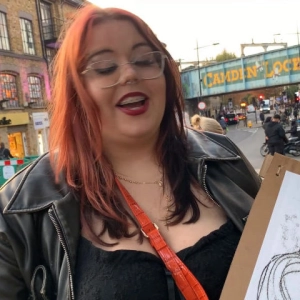 The Camden Market Free Art Man Evening Session