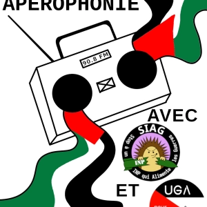 Apérophonie – semaine pour la Palestine – Stop à un INP qui alimente les guerres, pour une université solidaire avec la Palestine !