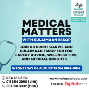 06 Aug 25 - Medical Matters - How to manage your stress and different types of stress