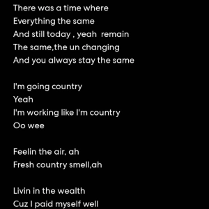 I'm Going Country