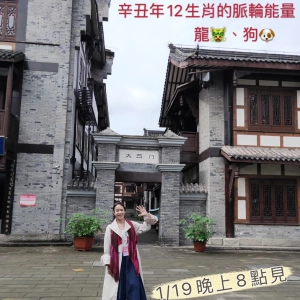 辛丑年12生肖流年脈輪能量6 <龍 & 狗 >