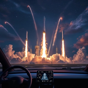 SpaceX Triple Launch, Tesla's FSD Test, and Neuralink's Funding News