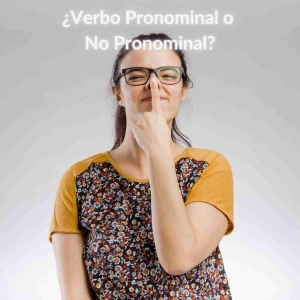 Pronominal vs Non–Pronominal Verbs