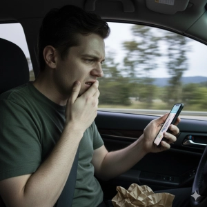 Capítulo 207: Qué bonito es vomitar en el coche encima de papá