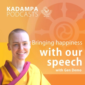 Bringing happiness with our speech
