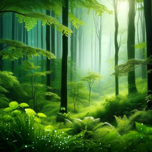️ Lluvia en el Bosque: Calma y Serenidad Natural para un Sueño Profundo