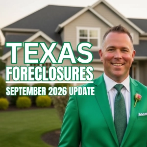 Market Update: The September 2026 Texas Foreclosure Update
