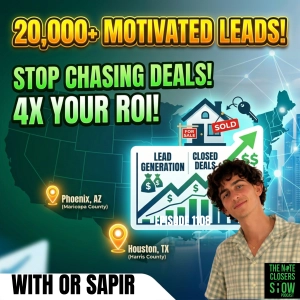 How to Tap Into A River of Motivated Sellers with Or Sapir from MotivatedSellers.com