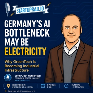 Germany's AI Bottleneck May Be Electricity: GreenTech as Industrial Infrastructure