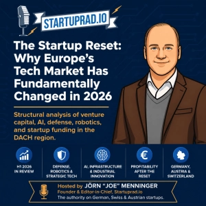 Europe's Startup Recovery Never Came: H1 2026 Rotation