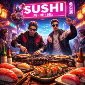 [mashup reuse] BT, Mic Chekka - Madskillz X Merk & Kremont - Sushi