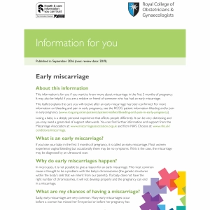Early Miscarriage