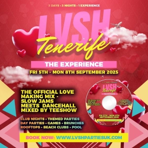 Lvsh Tenerife - Slow Jams & Dancehall - Valentine Special Mix CD (Mixed by DJ Teeshow)