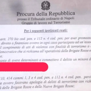 Solidarity with Italian communists targeted by political policing
