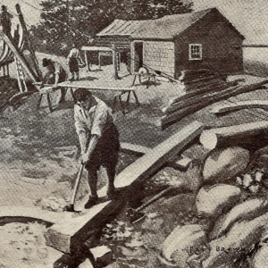 64 - The Pilgrims were Lumbermen