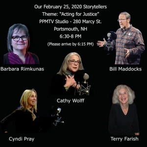 February 25, 2020 -  "Acting For Justice"  Storytellers